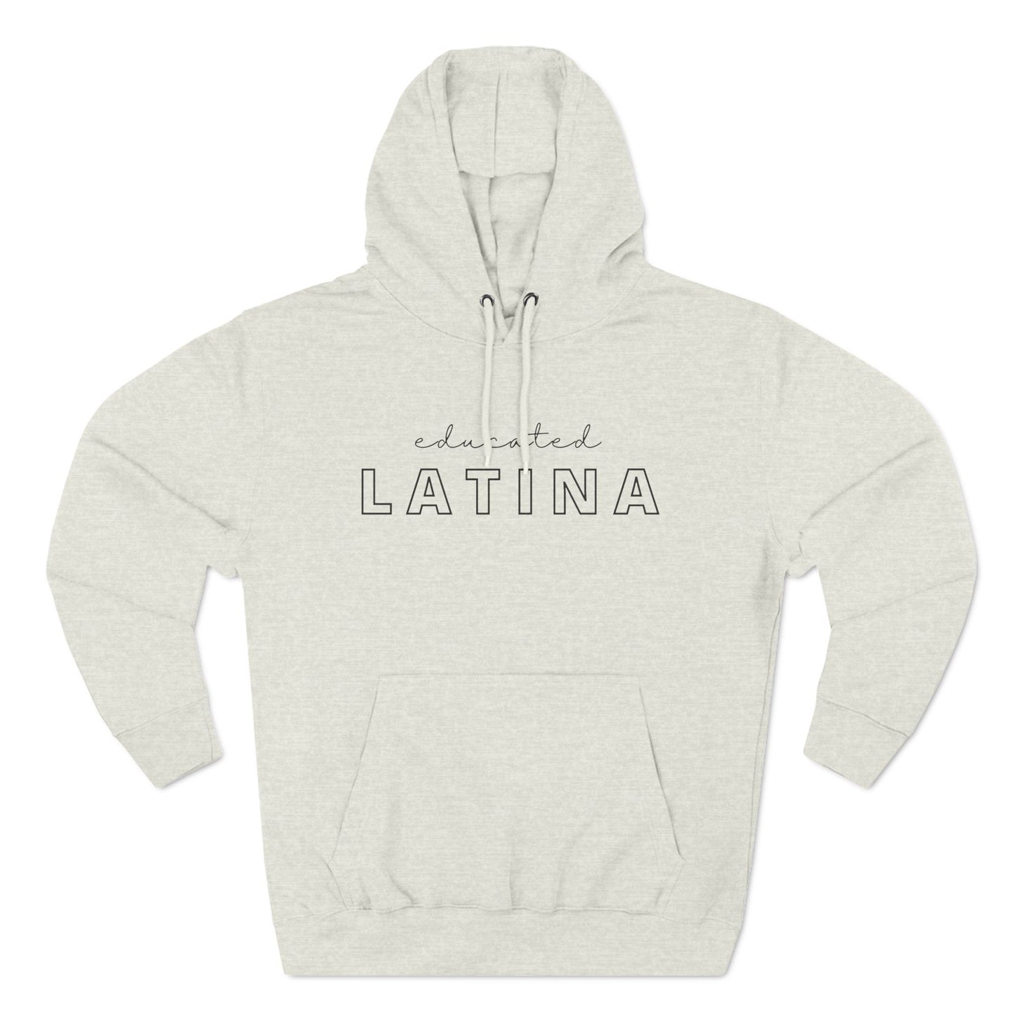 Educated Latina Fleece Hoodie