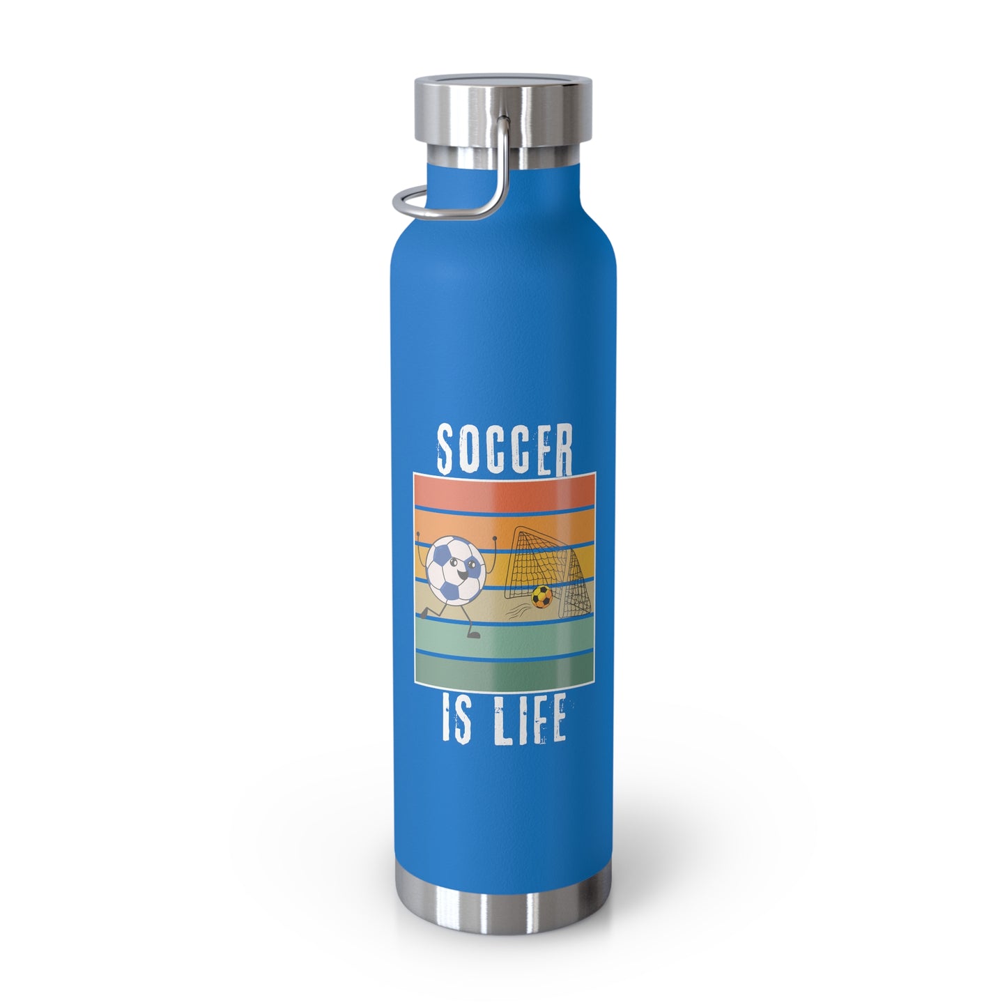 Soccer Is Life Insulated Bottle, 22oz