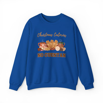 Christmas Calories No Cuentan Sweatshirt