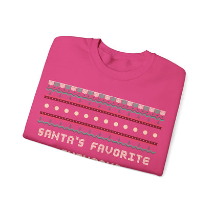 Santa's Favorite Chingona Sweatshirt