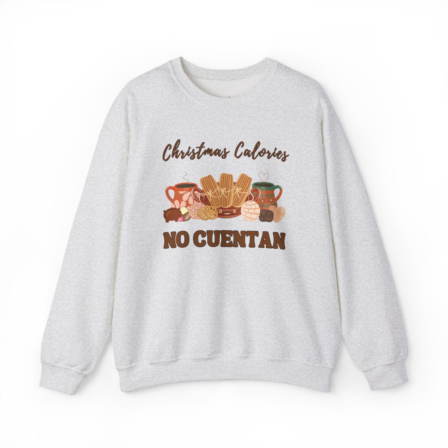 Christmas Calories No Cuentan Sweatshirt